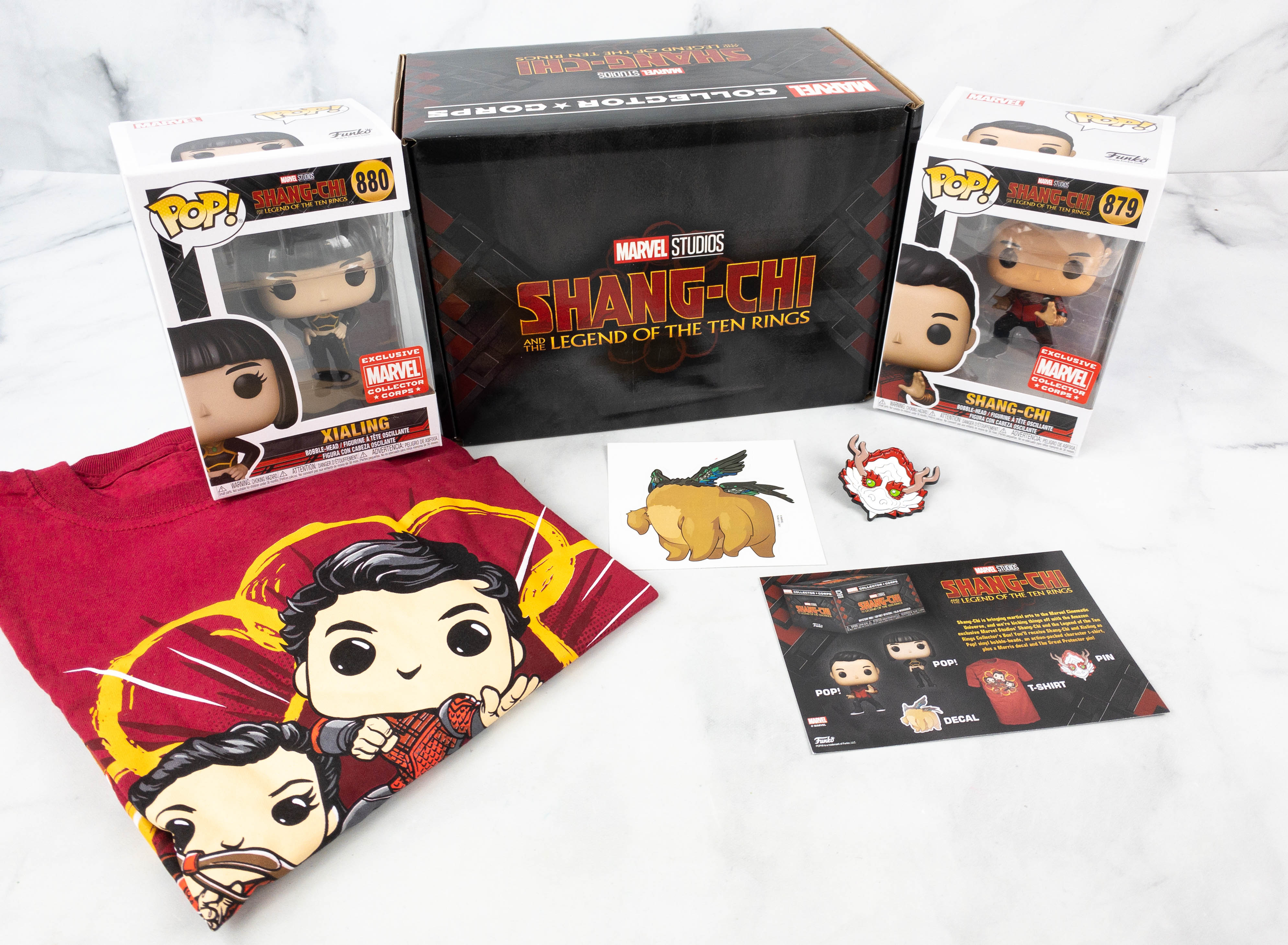 Shang-Chi: Emblem Sticker, Official Marvel Merchandise