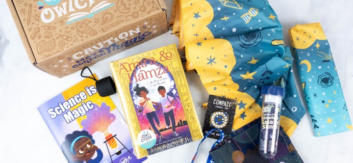 OwlCrate Jr. October 2021 Box Review & Coupon – SCIENCE IS MAGIC!