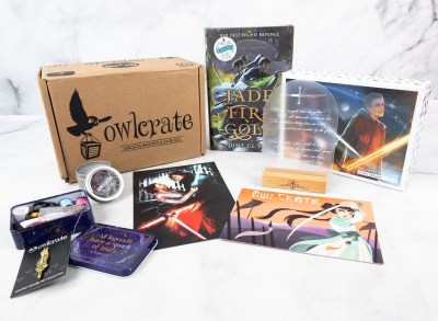 OwlCrate October 2021 Review + Coupon – WIELD YOUR BLADE!