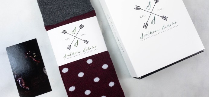 Southern Scholar October 2021 Sock Subscription Review & Coupon