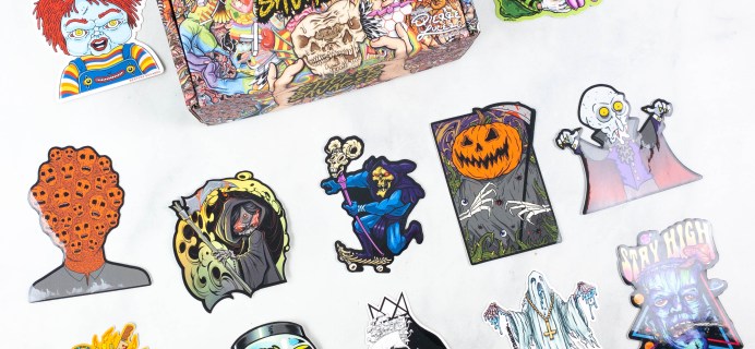 Sticker Savages October 2021 Subscription Box Review + Coupon