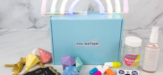 You Matter Box October 2021 Subscription Box Review
