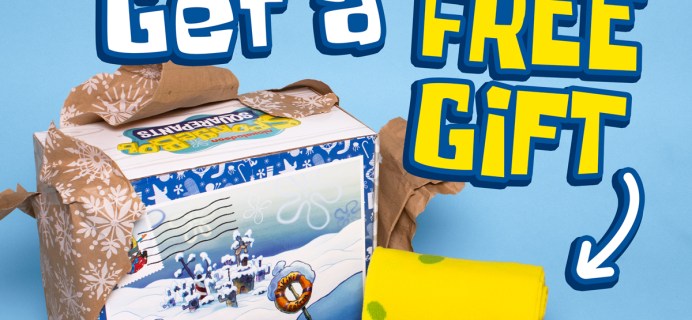 Spongebob Bikini Bottom Box Cyber Monday Offer: FREE Gift With Subscription!