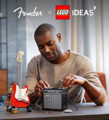 Gift Idea For Music Enthusiasts: Fender App x LEGO