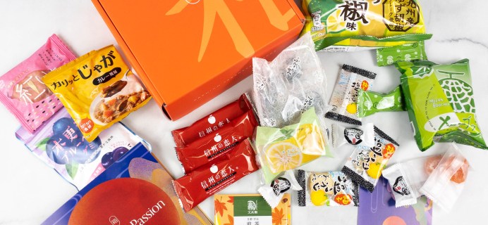 Bokksu Prefecture Passion Box Review + Coupon – November 2021