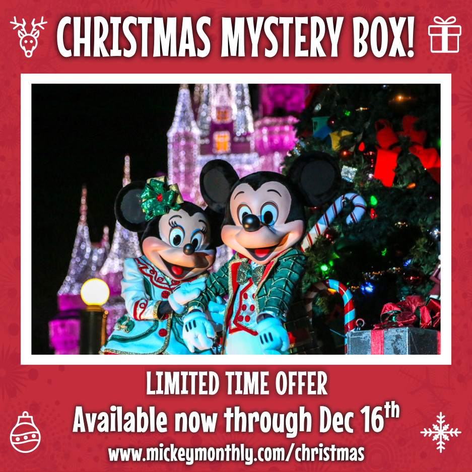 2021 Mickey Monthly Christmas Mystery Boxes: Christmas Loungefly ...