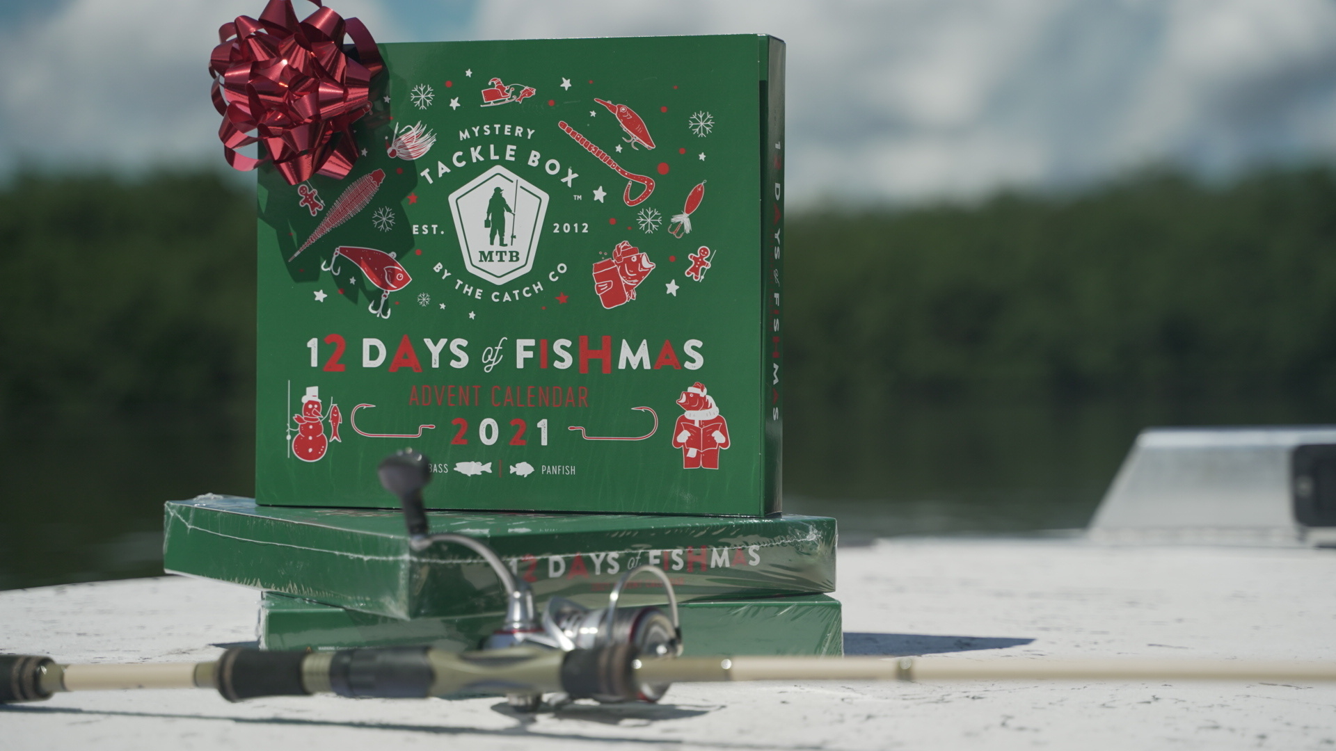 Mystery Tackle Box Advent Calendar 2021 12 Days of Fishmas! Hello