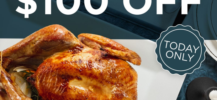 ButcherBox Deal: FREE Turkey Friday + $100 Off First FIVE Boxes- 24 Hours Only!