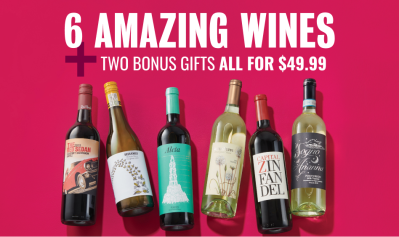 Laithwaite’s Wine Coupon: 6 Amazing Wines + BONUS Gifts For Just $49.99!