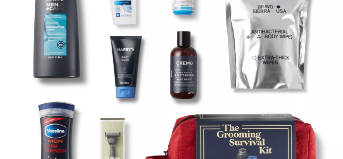 Target Beauty Capsule The Grooming Kit Best of Box:  9 Head To Toe Men’s Essentials!