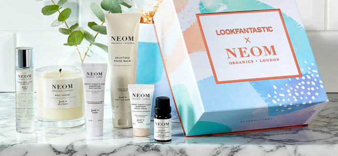 Look Fantastic x NEOM Limited Edition Beauty Box: 6 Relaxing Products To Refresh The Mind and Senses!