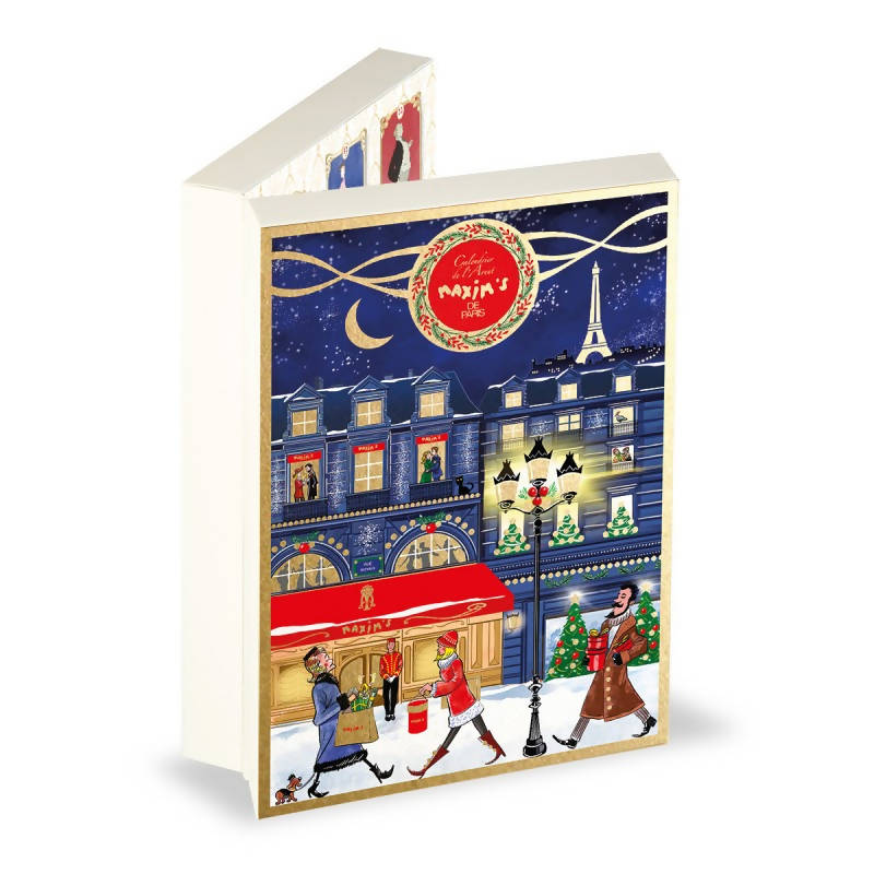 Maxim's de Paris Advent Calendar 2021 24 French Chocolate Delicacies