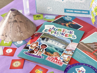 Finders Seekers Junior Explorers: STEAM-fueled Around The World Puzzle Mystery Box For Kids!