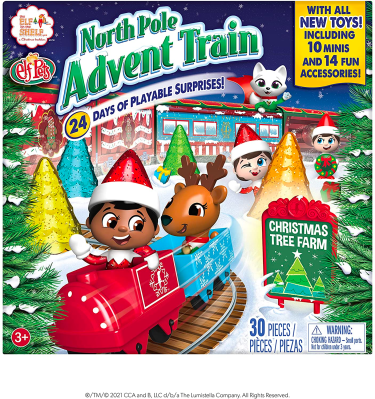 The Elf on The Shelf Advent Train: 24 Days of Playable Surprises!
