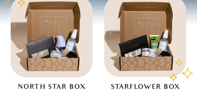Kinder Beauty Box December 2021 Full Spoilers: North Star and Starflower!