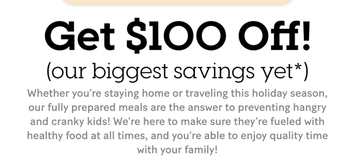 Yumble Kids Black Friday Deal: Save $100 Across Ten Weeks!