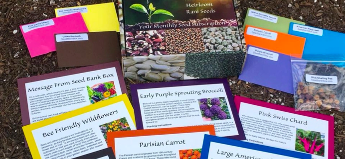 Seed Bank Box Black Friday Deal – Save 25% on ALL Subscriptions!
