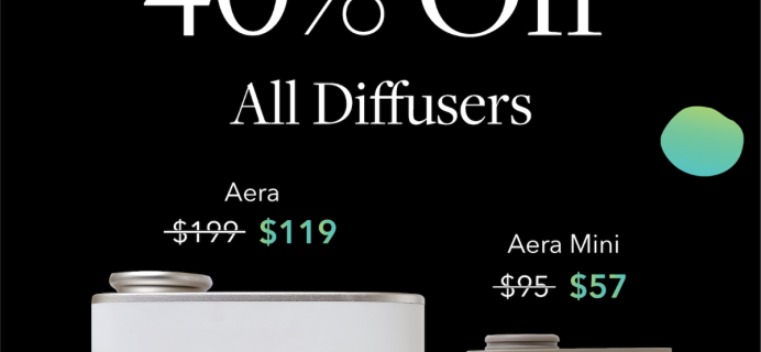 Aera Cyber Monday Sale: 40% off all Diffusers + FREE Shipping!