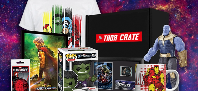 Thor Crate Black Friday Sale: Marvel Fan Subscription 25% Off!