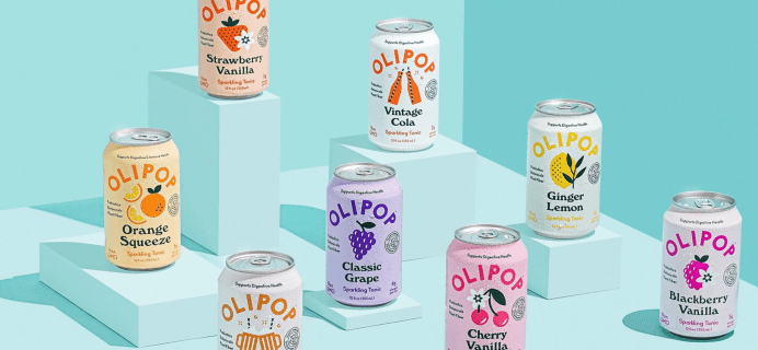 OLIPOP Cyber Monday: 25% Off Sparkling Tonics + 30% Off First Subscription!