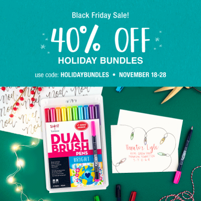 Tombow Black Friday Sale: 40% Off Black Friday Bundles!