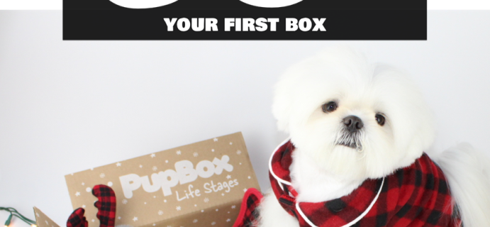 PupBox Black Friday Coupon: 90% Off Your First Dog or Puppy Box!