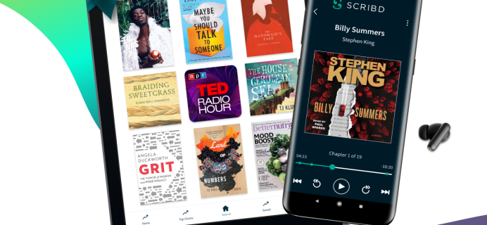 Gift Idea for E-Book, Audiobook & Podcast Lovers: Scribd