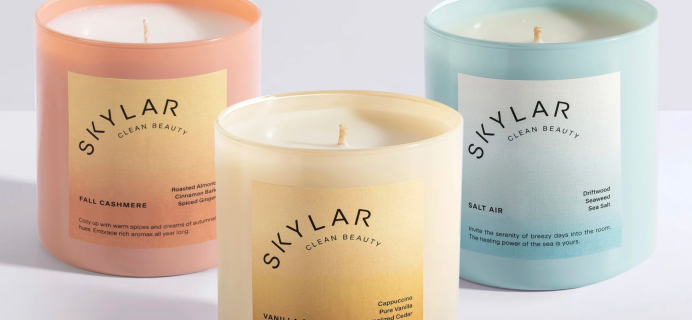 Skylar Scent Club Cyber Monday Deal: Get 30% Off SITEWIDE + Free Candle Offer!!