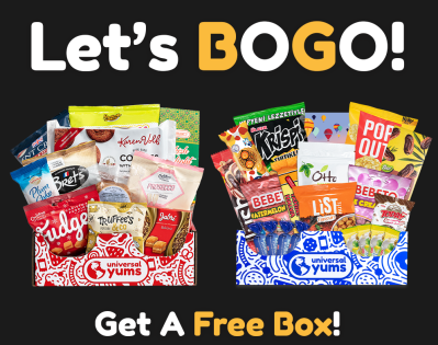 Universal Yums Black Friday Deal: FREE Box With Subscription to Popular Snacks Around The World Box!