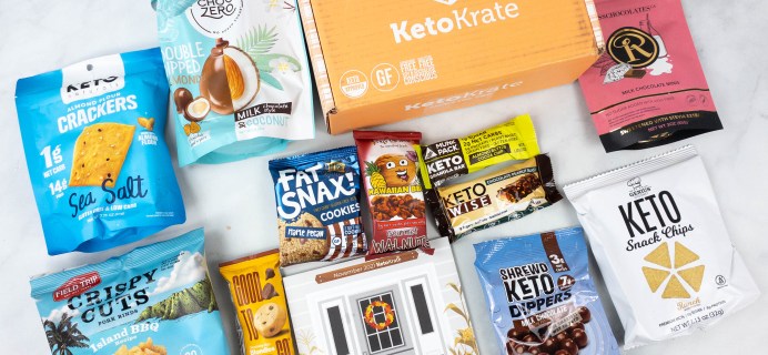 KetoKrate November 2021 Subscription Box Review + Coupon – Stressed, Blessed & Keto Snack Obsessed