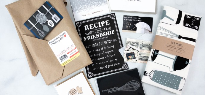 Postmark’d PostBox November 2021: Recipe for Friendship