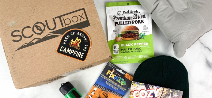 SCOUTbox Review + Coupon – Cozy Camping