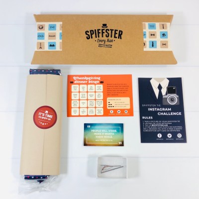 Spiffster Tie Subscription November 2021 Review & Coupon