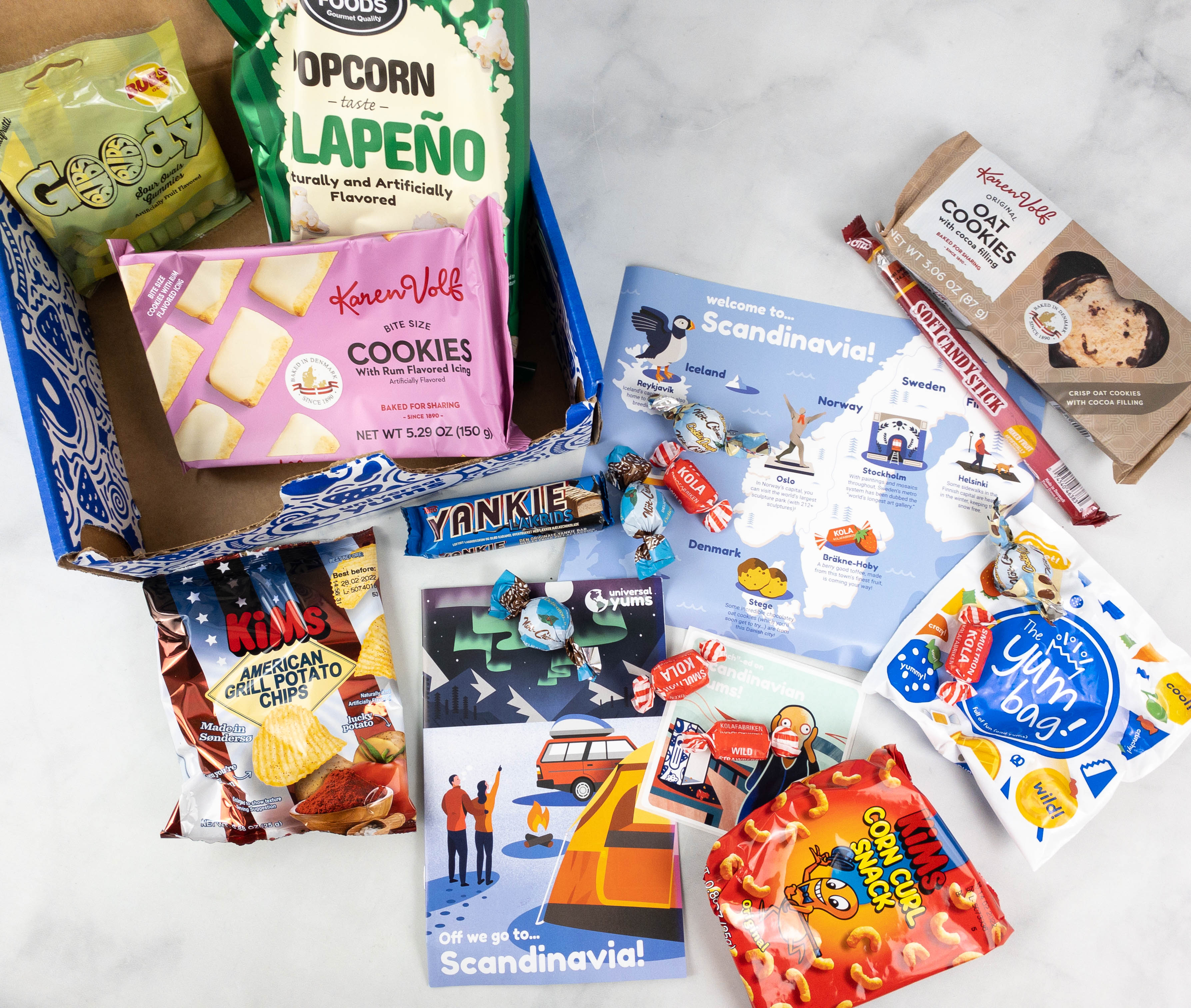 Universal Yums Review SCANDINAVIA Hello Subscription