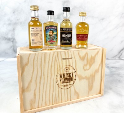 WhiskyFlavour Review: 4 Mini Whiskys In A Handsome Box!