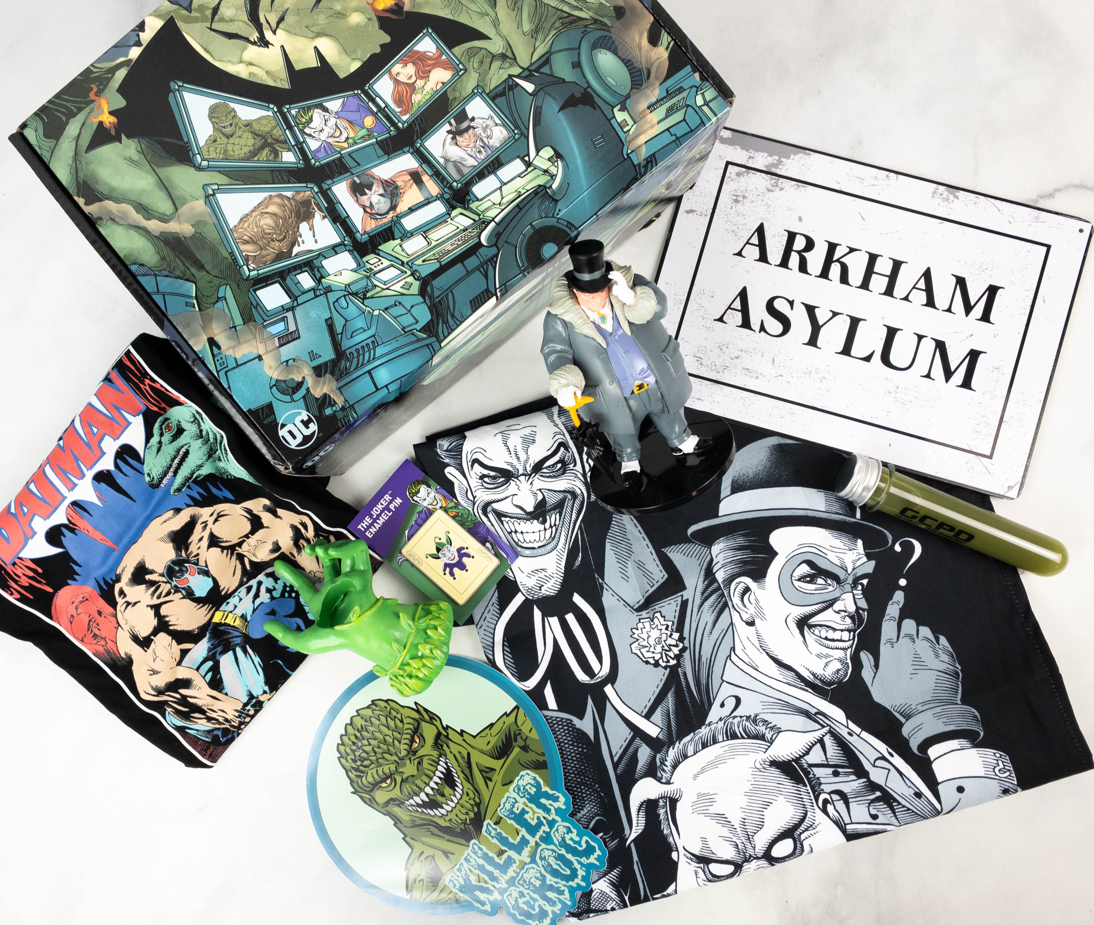 DC Comics World's Finest: The Collection Fall 2021 Box Review - BATMAN  VILLAINS! - Hello Subscription