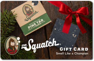 Last-Minute Gift Idea: Dr. Squatch E-Gift Card