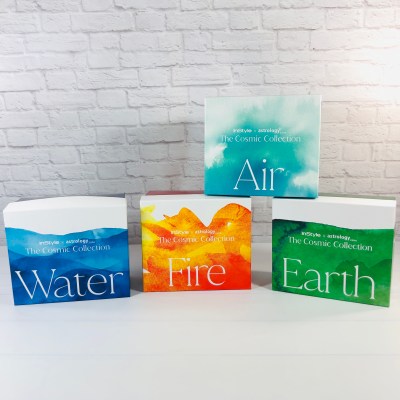 InStyle x Astrology Zone Limited Edition Fall 2021 Beauty Boxes Review – Earth, Fire, Water, and Air!