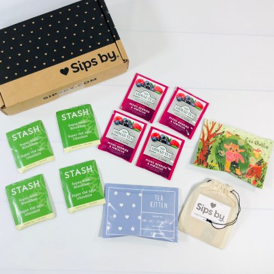 Sips by December 2021 Subscription Box Review