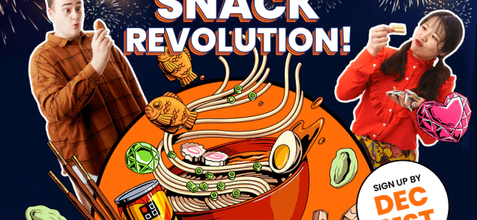 Tokyo Treat January 2022: Snack Revolution!