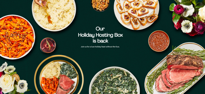 Hello Fresh Holiday Hosting Box Is Back: Luxe Holiday Feast!