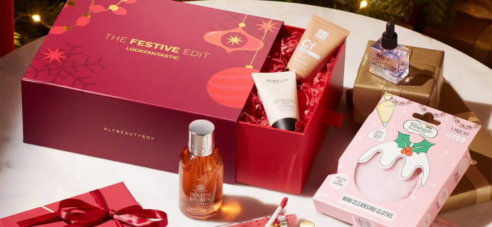 Look Fantastic Festive Edit Limited Edition Beauty Box: 7 Must Have Beauty Goodies This Party Season!