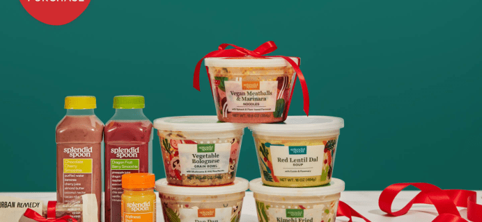 Splendid Spoon Holiday Stock Up Sale: Get Up To $25 Off Boxes + FREE Protein Bars!