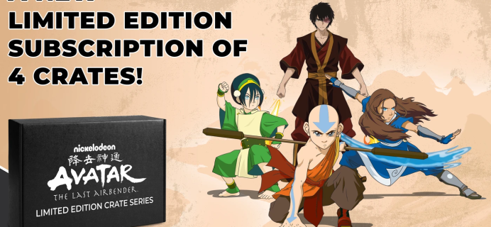 Loot Crate Avatar: The Last Airbender Crate Series – WATER, EARTH, FIRE, & AIR Limited Edition Crates!