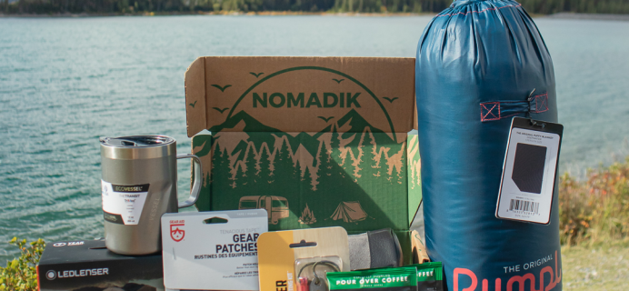 Nomadik Quarterly Box Holiday Sale: Get FREE Gear Kit Worth $50 With Subscription!
