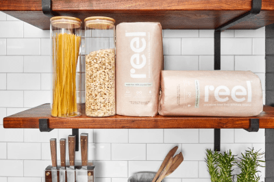 Reel Paper Towels: 100% Made From Recycled Paper, New & Improved!