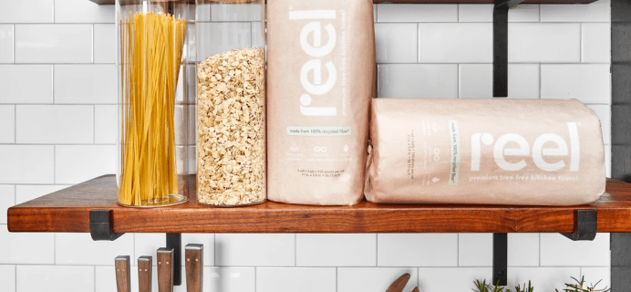 Reel Paper Towels: New & Improved, Made From 100% Recycled Paper!