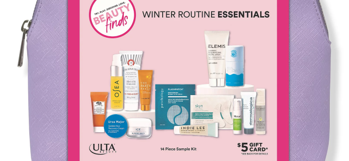 ULTA Winter Routine Essentials Sampler Kit – 14 Products That You Must Have This Season!
