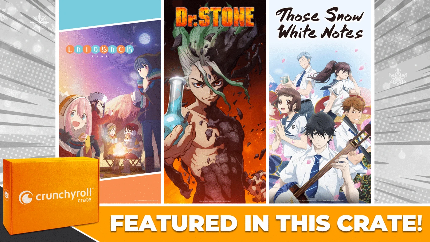 Crunchyroll Crate January 2022 Theme Spoilers! - Hello Subscription