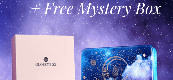 GLOSSYBOX Coupon: FREE Mystery Box of Beauty Treats With Any Plan!